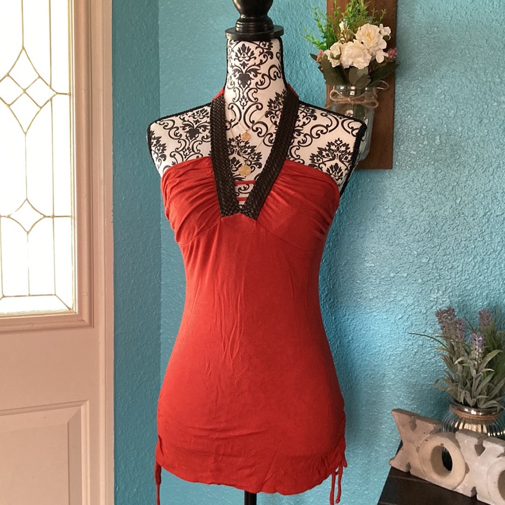 MUST BUNDLE: Rue21 | Women’s Blood Orange Halter Top